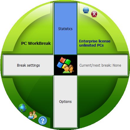Trisun PC WorkBreak logo
