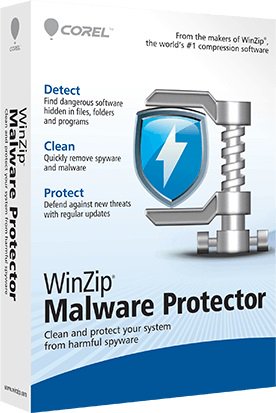 WinZip Malware Protector cover poster box