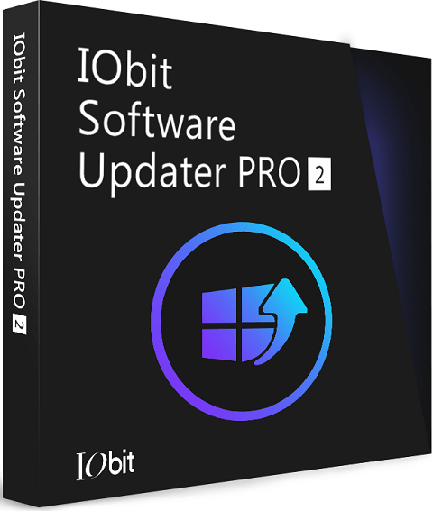 IObit Software Updater pro 2 box cover poster