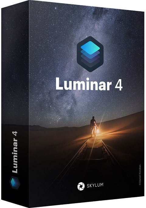 Luminar 4 box poster cover