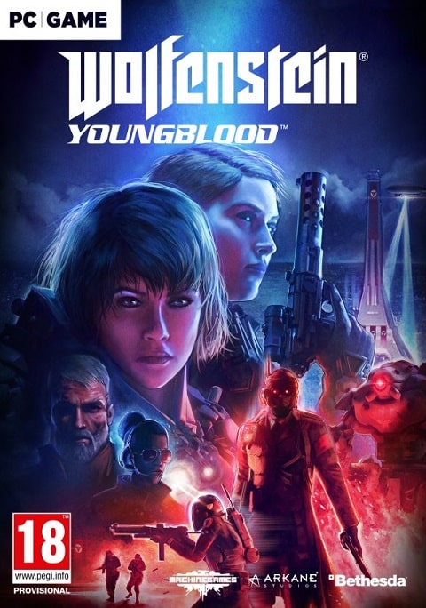 Wolfenstein Youngblood PC cover poster box