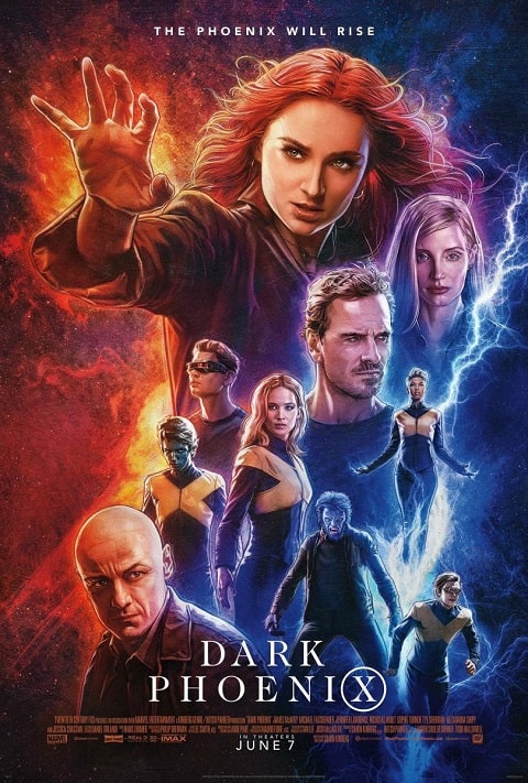 X-Men Dark Phoenix cartel poster cover