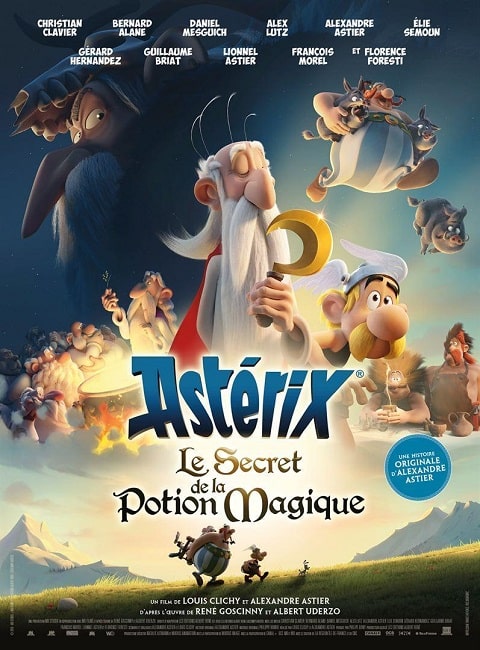 Astérix El Secreto de la Poción Mágica 2018 cartel poster cover