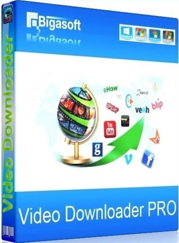 Bigasoft Video Downloader pro box cover poster box