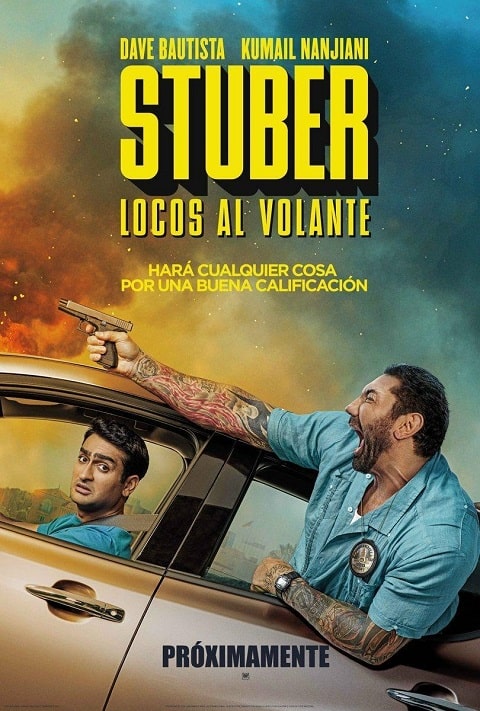 Stuber Locos al Volante cover cartel poster latino