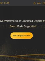 EasePaint Watermark Remover 1.1.2.0, Un clic para eliminar marcas de agua u objetos no deseados de fotos/videos