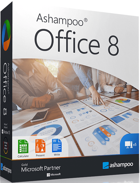 Ashampoo Office 2021 box cover poster
