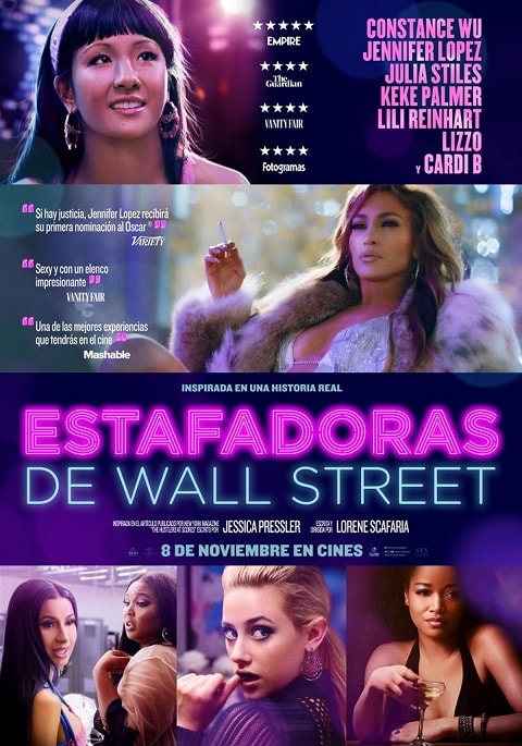 Estafadoras de Wall Street poster cartel cover