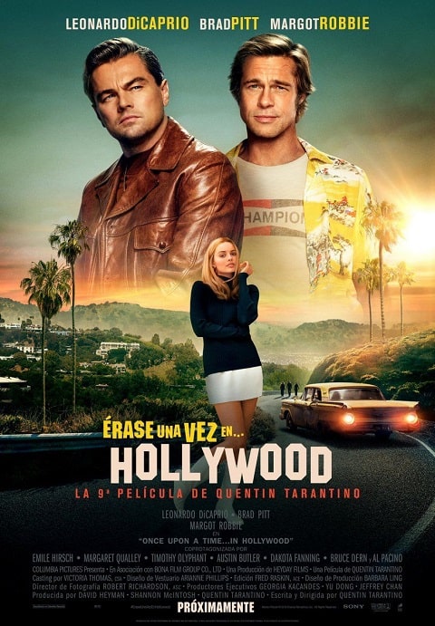 Había una vez en… Hollywood 2019 cartel poster cover