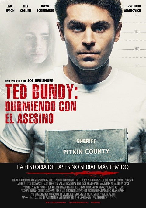 poster ted bundy durmiendo con el asesino cartel poster cover