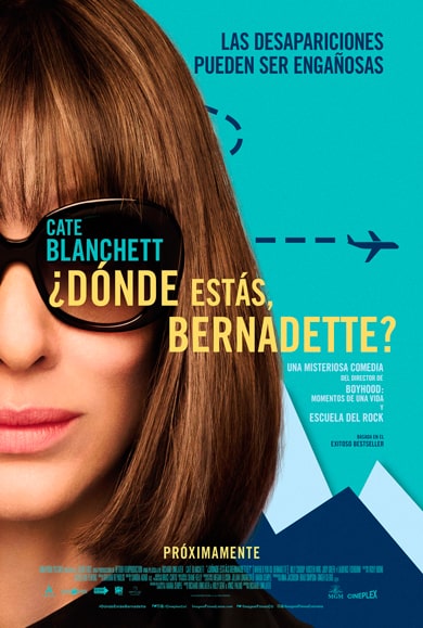 Dónde Estás Bernadette cartel poster cover