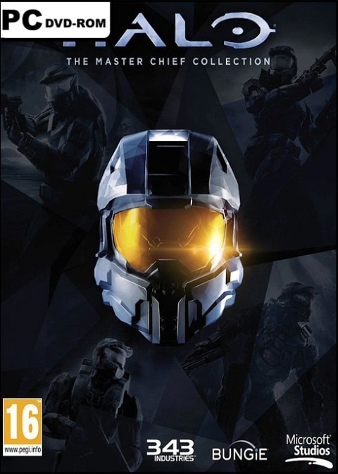 Halo The Master Chief Collection pc cover poster box