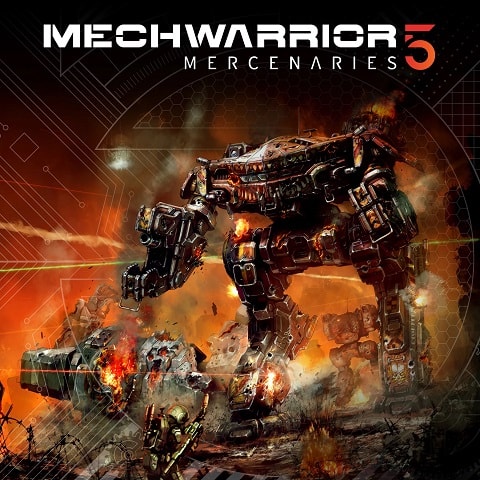 MechWarrior 5 Mercenaries pc cover poster box