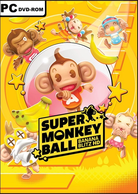 Super Monkey Ball Banana Blitz HD poster cover box