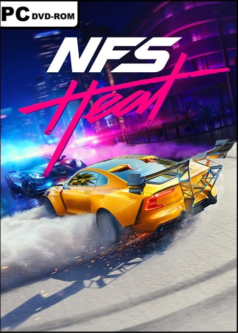 Need for Speed Heat PC-cover poster box