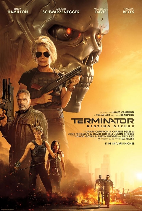Terminator Destino Oscuro 2019 cartel poster cover