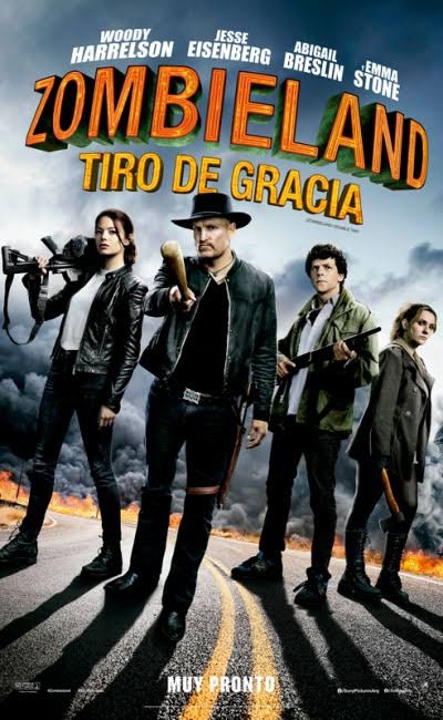 Zombieland 2 Tiro De Gracia cartel poster cover