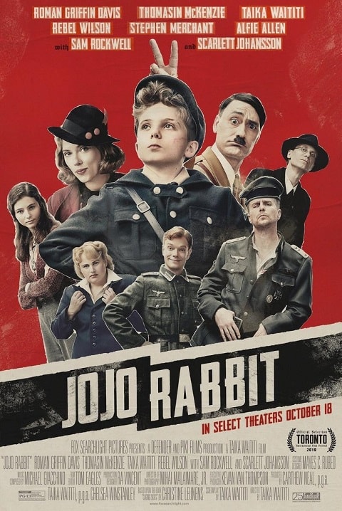 Jojo Rabbit cartel poster cover