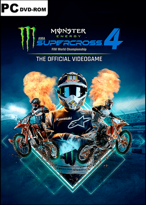 Monster Energy Supercross The Official Videogame 4 PC 2021, ¡Toda la emoción del campeonato Monster Energy AMA Supercross!