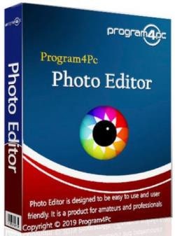 Program4Pc Photo Editor 8.0, El editor de fotos está diseñado para ser fácil de usar y de utilizar