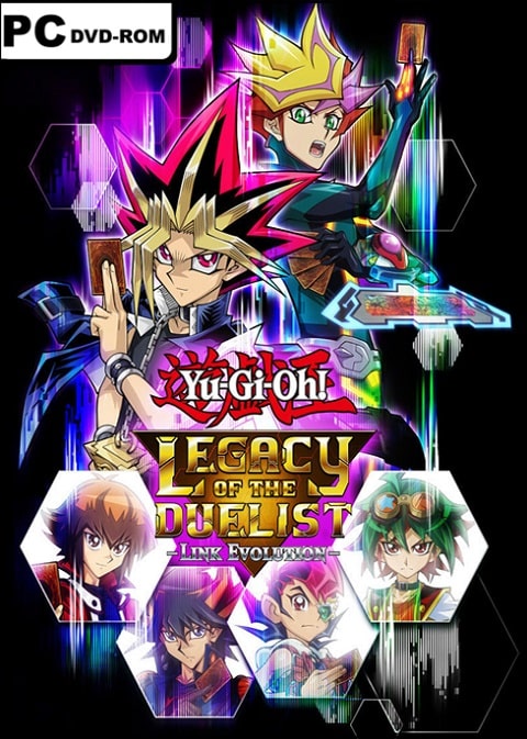 Yu-Gi-Oh! Legacy of the Duelist Link Evolution PC poster cover box