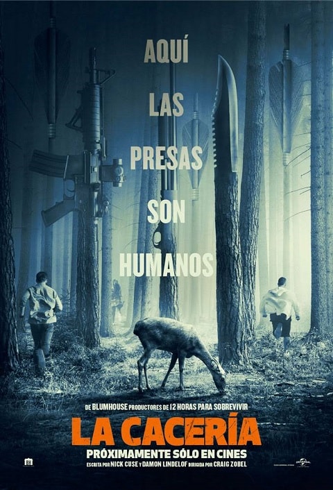 la caza cartel poster cover