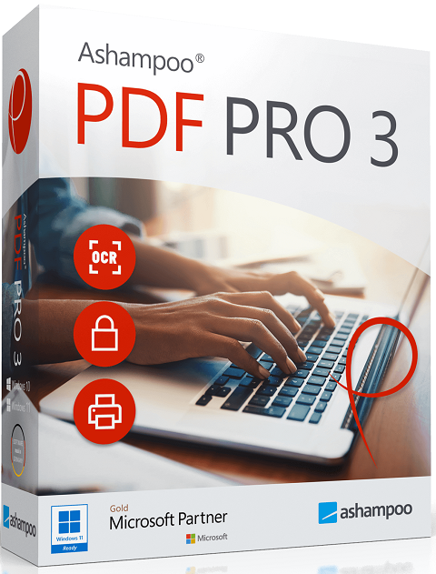 Ashampoo PDF Pro 3 box cover poster