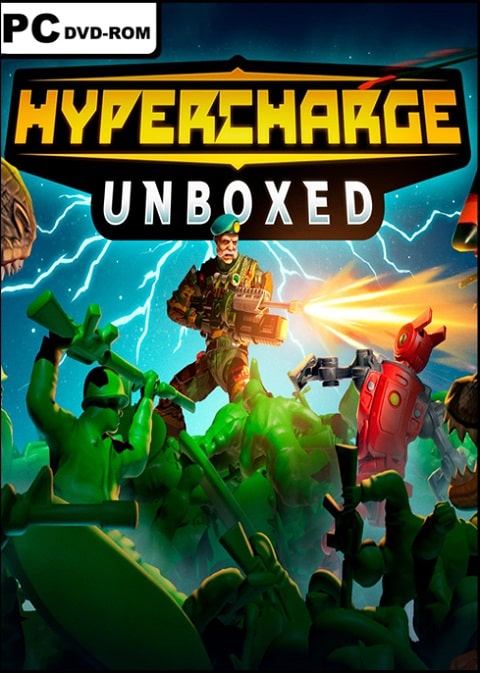 HYPERCHARGE Unboxed PC poster cover box