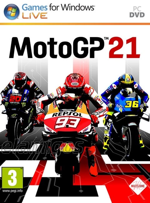 MotoGP 21 pc cover poster box
