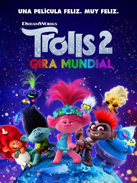 Trolls 2 Gira Mundial cartel poster cover
