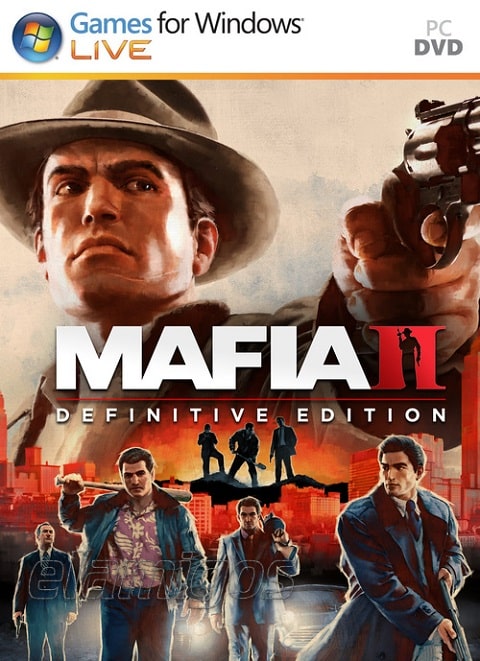 Mafia II Definitive Edition pc poster cover box