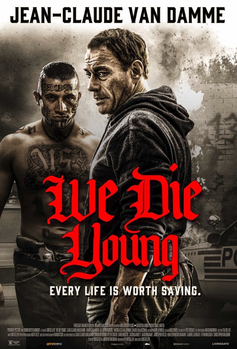 We Die Young poster cover box