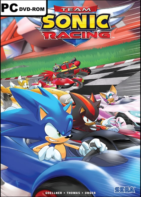 Team Sonic Racing PC poster cover