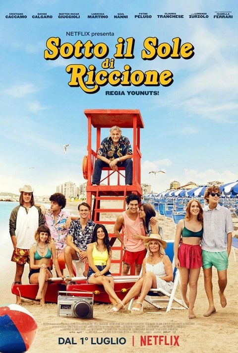 Bajo el sol de Riccione cartel poster cover