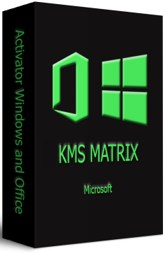 KMS Matrix 6.1, Es un activador simple que activa rápidamente las ediciones de Windows y Office