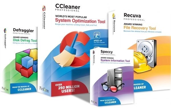 CCleaner Professional Plus 6.16, Es una selección de las últimas versiones de los programas de Piriform Software