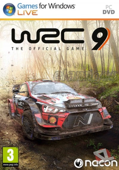 WRC 9 FIA World Rally Championship cartel poster cover