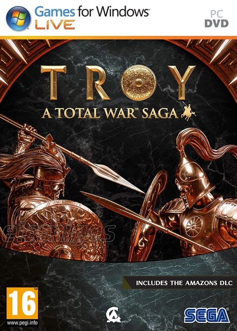 A Total War Saga TROY pc cover poster box