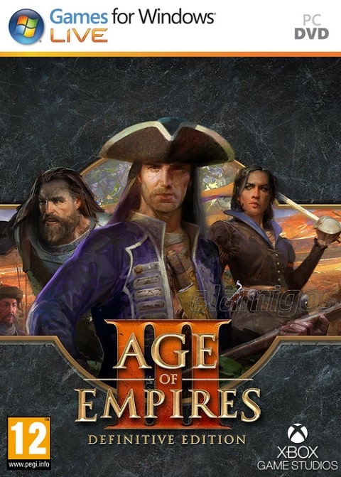 Age of Empires III Definitive Edition PC cover poster box