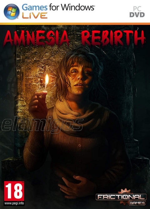 Amnesia Rebirth pc cover poster box