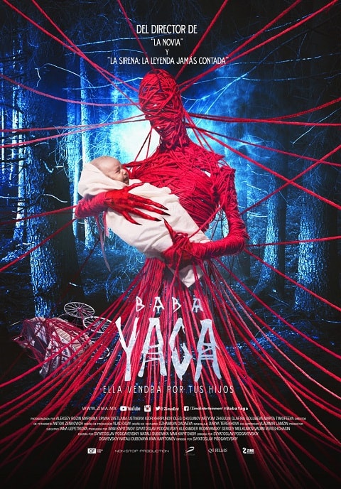 Baba Yaga Terror en el Bosque Oscuro cartel poster cover-min