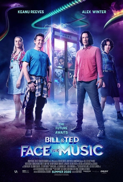 Bill & Ted Face the Music cartel poster cover