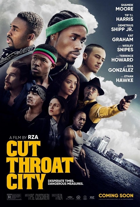 Cut Throat City cartel poster cover