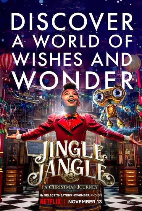 Jingle Jangle Una mágica Navidad cartel poster cover