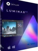 Luminar AI poster cover box