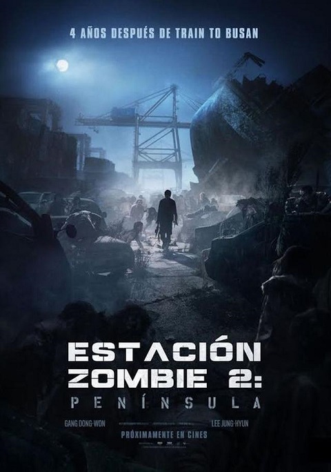 Estación Zombie 2 Península cartel poster cover
