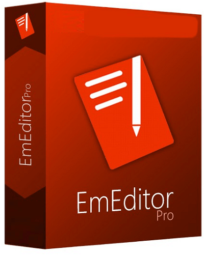 Emurasoft EmEditor Professional cover poster box