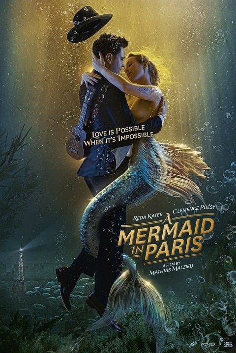 Una Sirena en Paris cartel poster cover