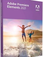 Adobe Premiere Elements 2021 box cover poster