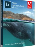 Adobe Photoshop Lightroom Classic 2021 cover poster box